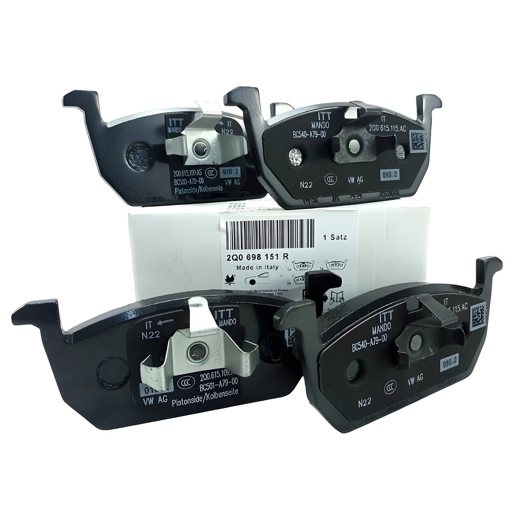 Pastilhas freio dianteiro VW Polo Virtus Nivus Tcross Tera T