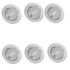 6 Buchas Para Acabamento Espelho VW Polo 2003 A 2015