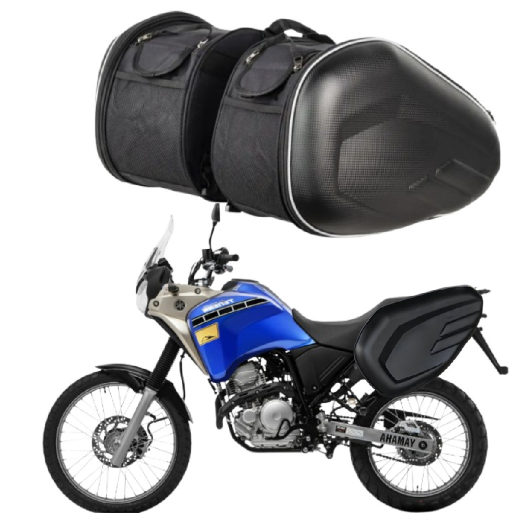 Alforges Bolsa 58L Mala Bag Bauleto Lateral Yamaha Xtz 250 Tenere BlueFlex
