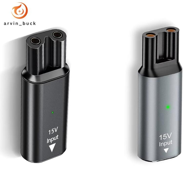 Adaptador De Barbeador Tipo C 15V HQ8505 Conversor De Carregamento Para Philips Norelco One Blade Pro QP6520 QP6530 QP65