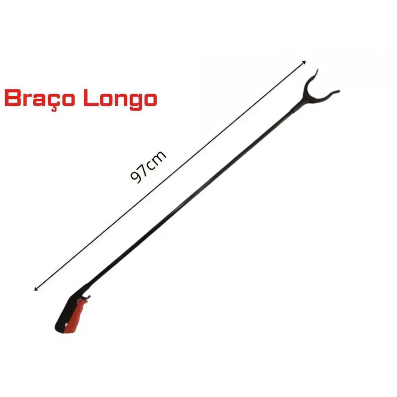 Pegador De Objetos Mão Mecânica Extensora Pinça Garra Forte *+* zapstoreshop*+*