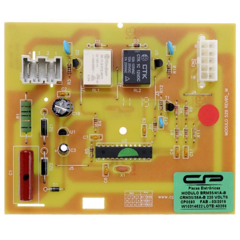 Modulo Potência Brastemp & Consul Brm35b 127v 326059370cp