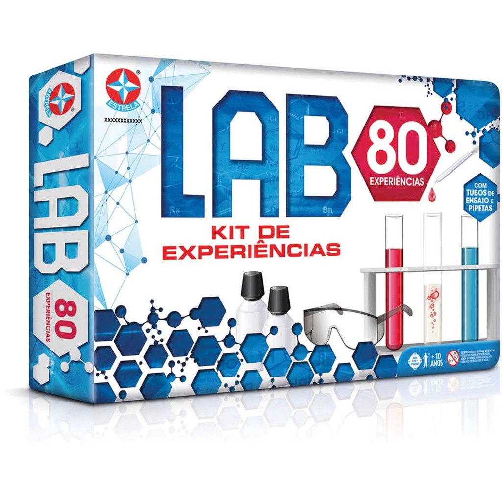 JOGO DIVERSO LAB 80 ESTRELA