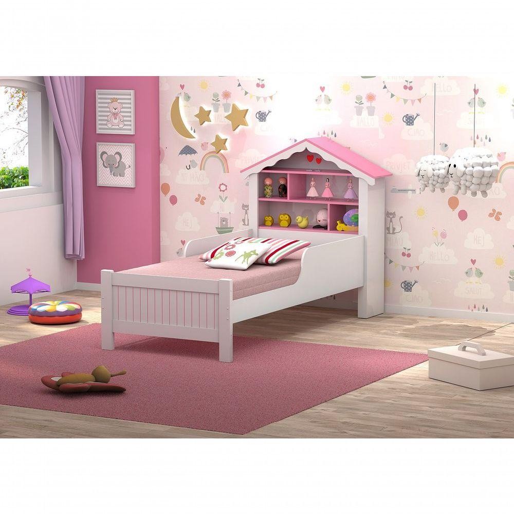 Cama Solteiro Menina Tema Princesa Casinha – Design Encantador E Funcional em Oferta na Shopee