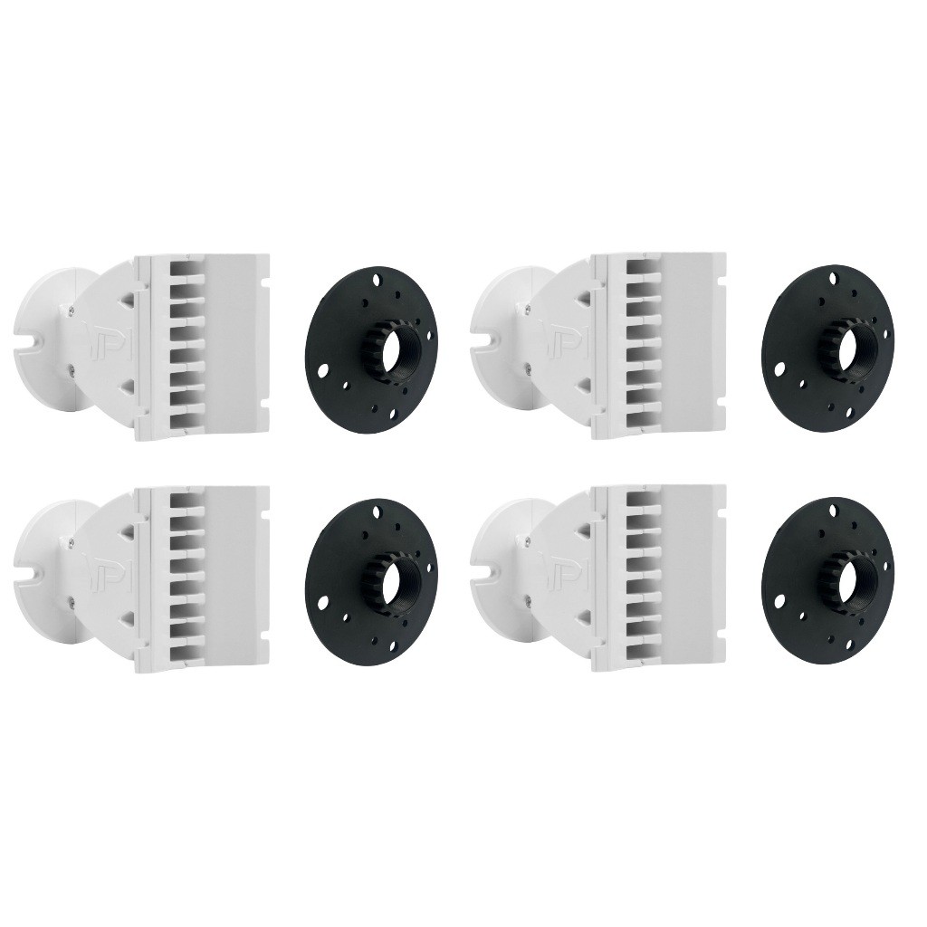 4 Guia De Onda Qvs 1214 Vpk 1 Polegada Aluminio + Adaptador Som Automotivo Som Profissional