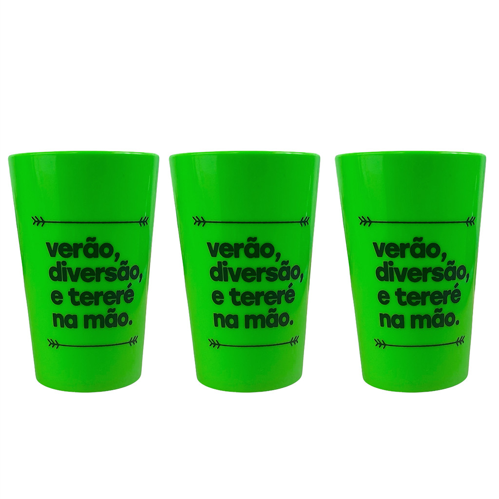03 Caldereta Copo Cuia Para Terere Nosso Tereré 350ml