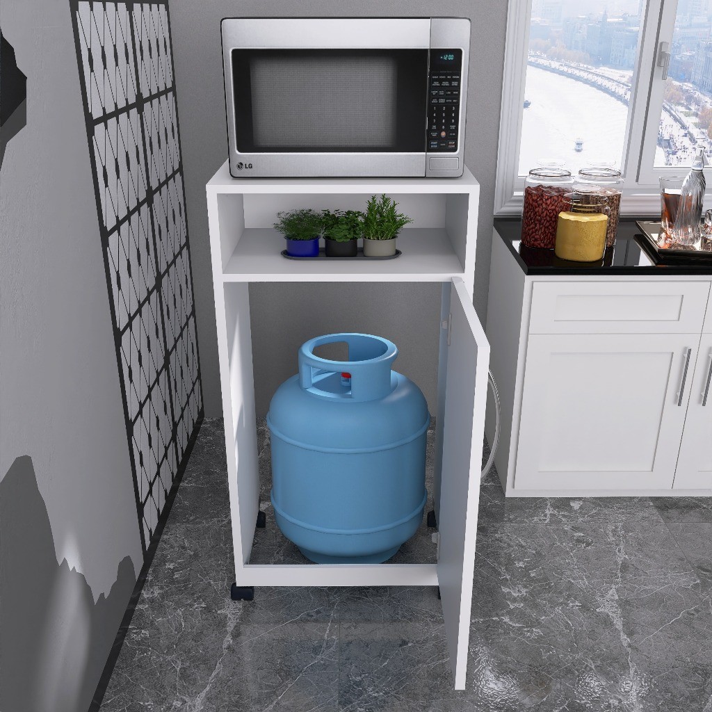 Armário de Cozinha com Compartimento para Botijão – Estrutura em MDP — imagem 2 de 2