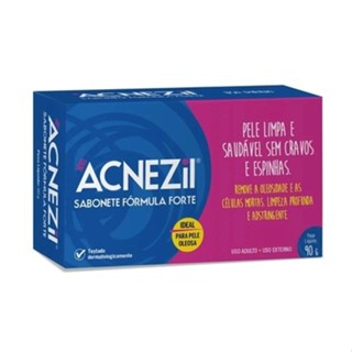 Acnezil Sabonete Em Barra Fórmula Forte 90gr Cimed em Oferta na Shopee