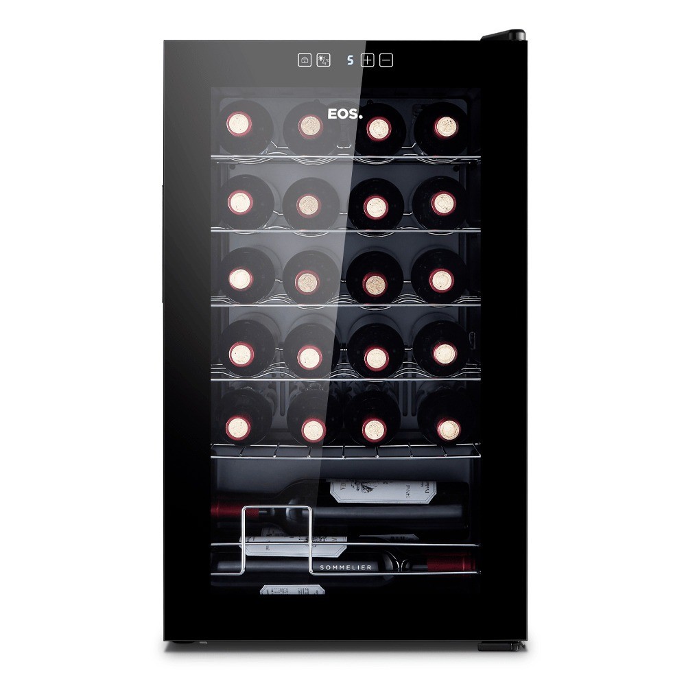 Adega climatizada para 24 garrafas compressor Sommelier EAC24G EOS - Home Appliances