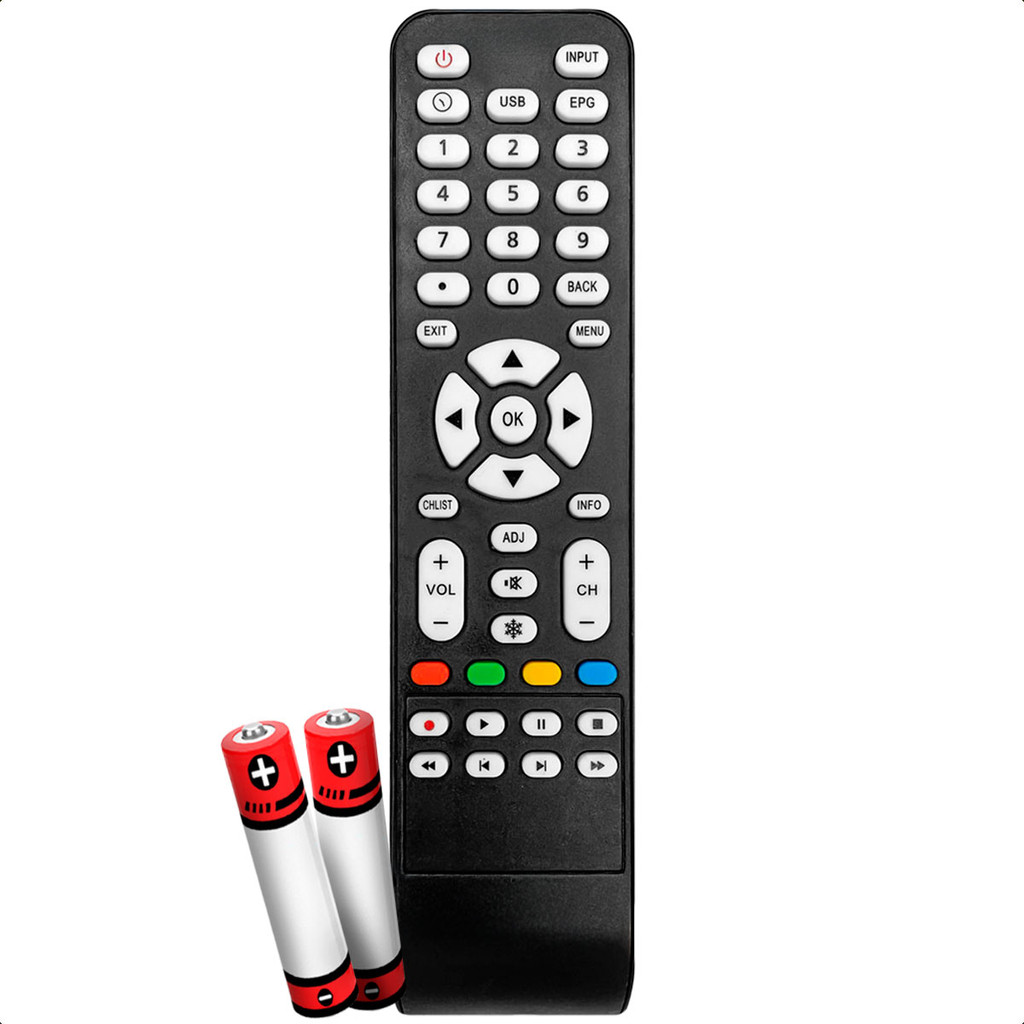 Controle Remoto TV AOC compatível Universal LED LE32D1452 LE43D1452