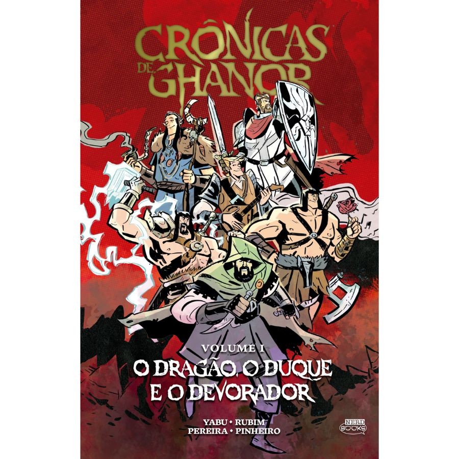 Cronicas de Ghanor Vol. 1 - O Dragao, o Duque e o Devorador (Capa Dura)