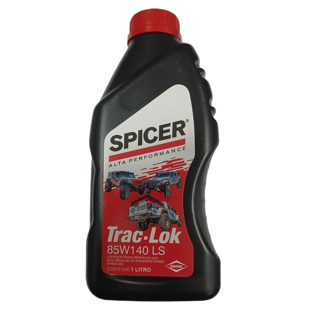 Óleo de Diferencial Dana Spicer 85W140 LS Frasco com 1 Litro
