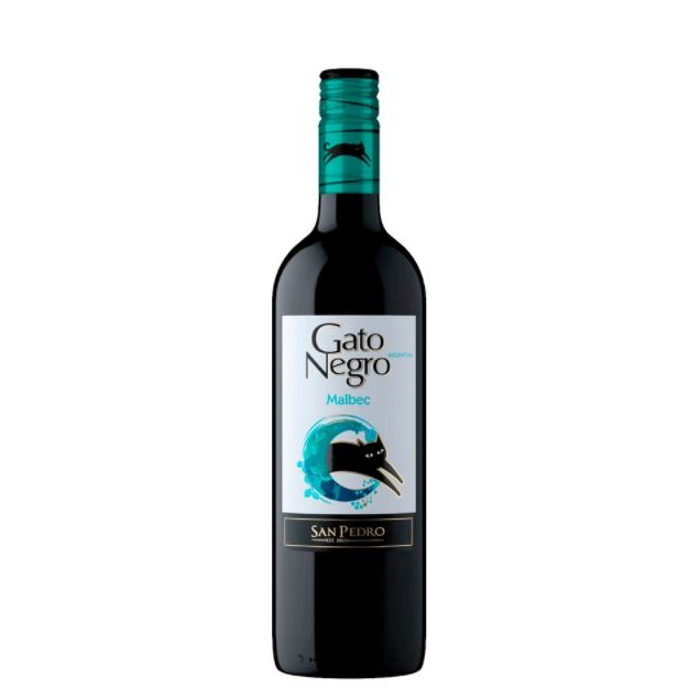 VINHO TINTO GATO NEGRO MALBEC 750ML - Food & Beverages