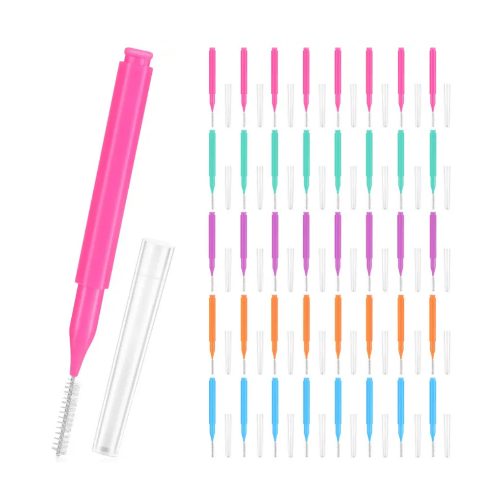 50un Escovas Interdentais – Dental Picks para Limpeza Profunda em Oferta na Shopee