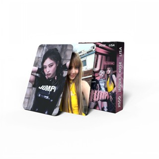55pcs BP Data JUMP Lomo Cards ROSE MESSY Jennie Ruby Lisa Alter Ego BORN Novamente JISOO AMORTAGE rosie Cartões Fotográf em Oferta na Shopee