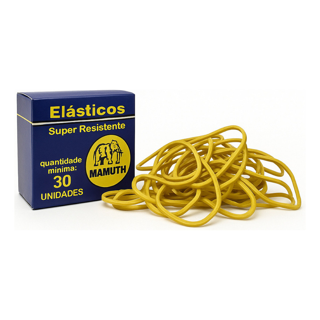 Elásticos De Dinheiro 30 Unidades Caixa 25g N°18 Resistente