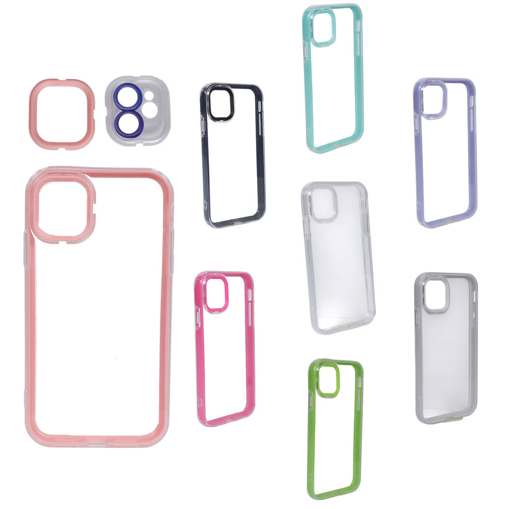 Capa Case 3 em 1 Transparente Compatível com Iphone 11 em Oferta na Shopee