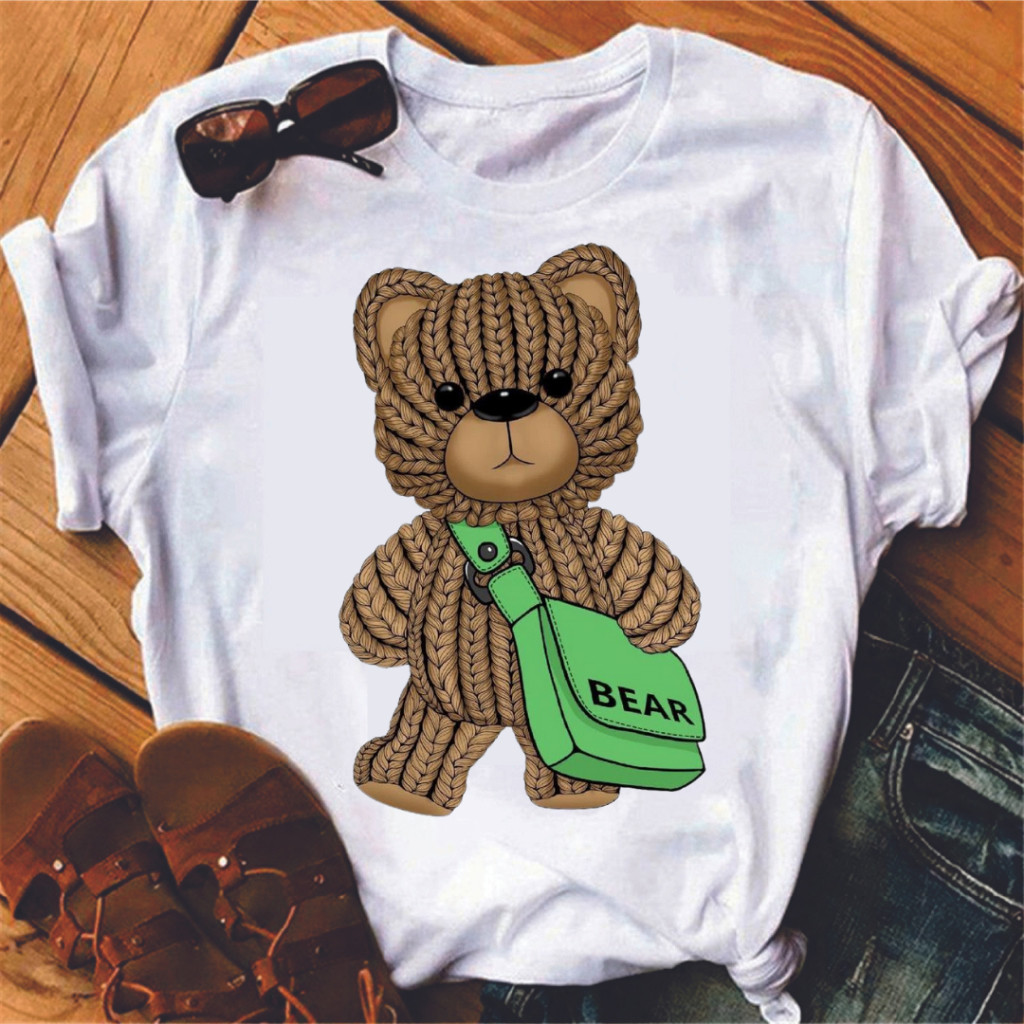 Camisa Feminina Elegante Casual Camisa Feminina Manga Curta Algodão Lisa Estampada Moderna Blusa Estilosa