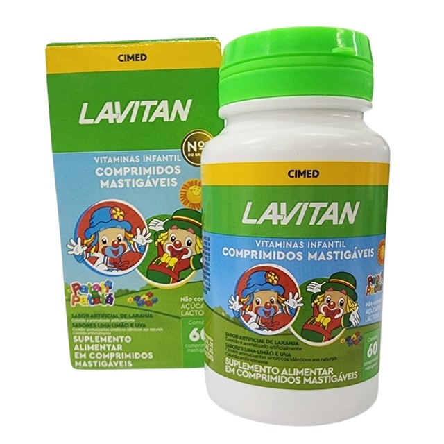 Vitamina Infantil Lavitan Kids Imunidade Mix Mastigáveis em Oferta na Shopee