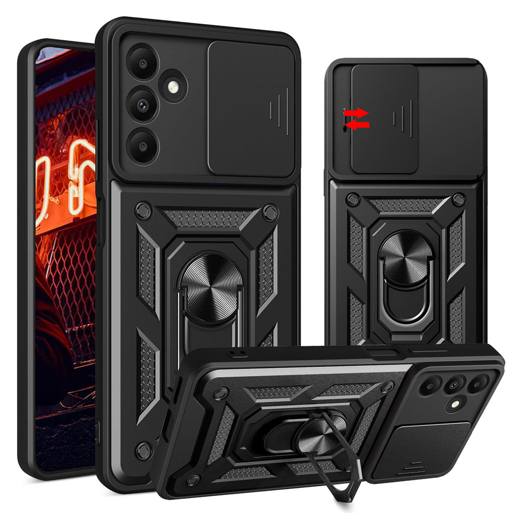 Capa Militar P/ Samsung Galaxy M35 - Protetora Anti Impacto Queda Armadura Resis