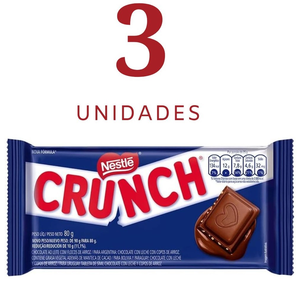 Chocolate Crunch Nestlé - Comprar com Melhor Preço em Lanches
