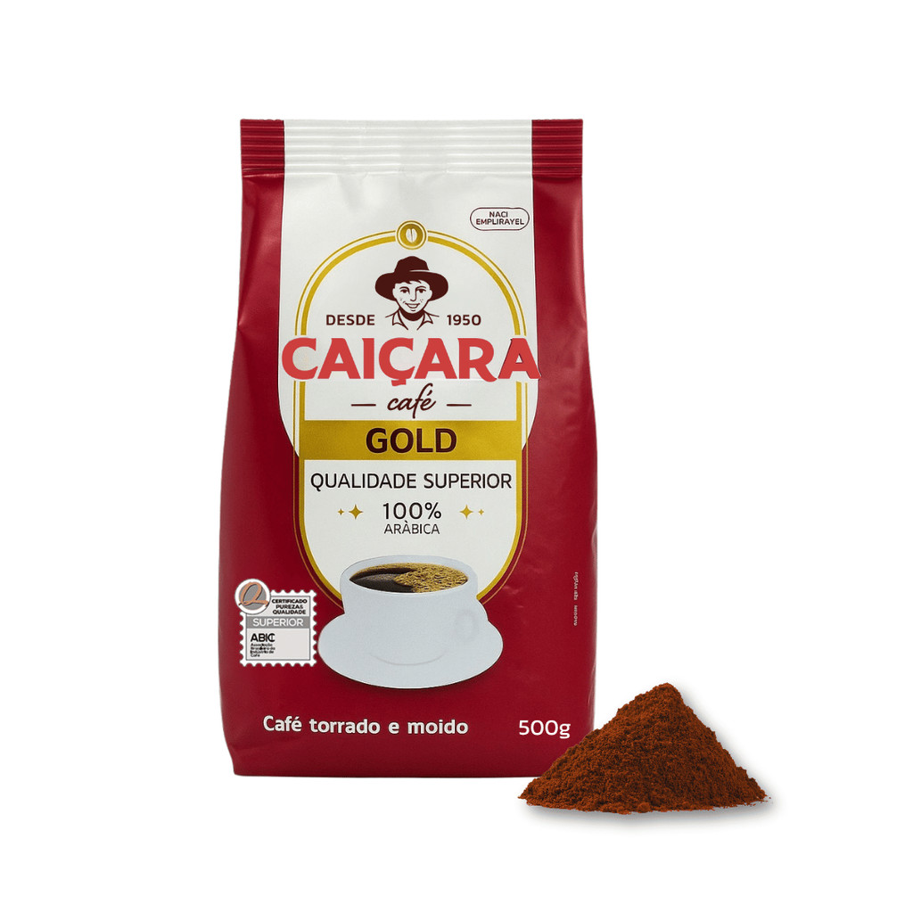 Café Caiçara Gold em pó - 500g (Pouch)