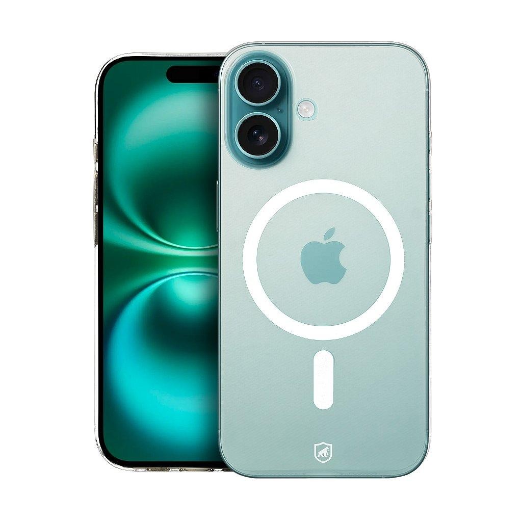 Capa case capinha para iPhone 16 - Crystal Slim Magsafe - NÃO AMARELA em Oferta na Shopee