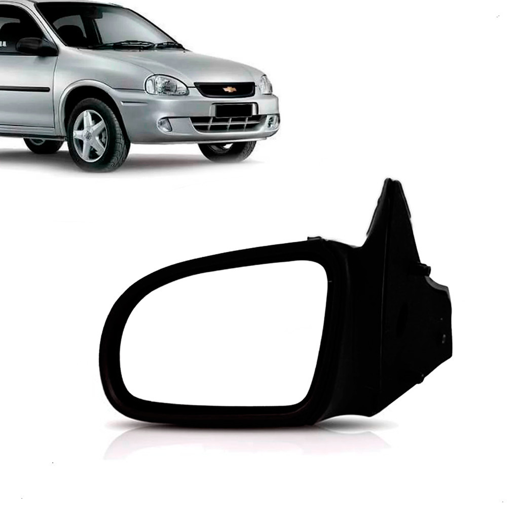 Retrovisor Corsa Wind 1994 1996 1997 1998 1999 2001 2002 2/4 Portas