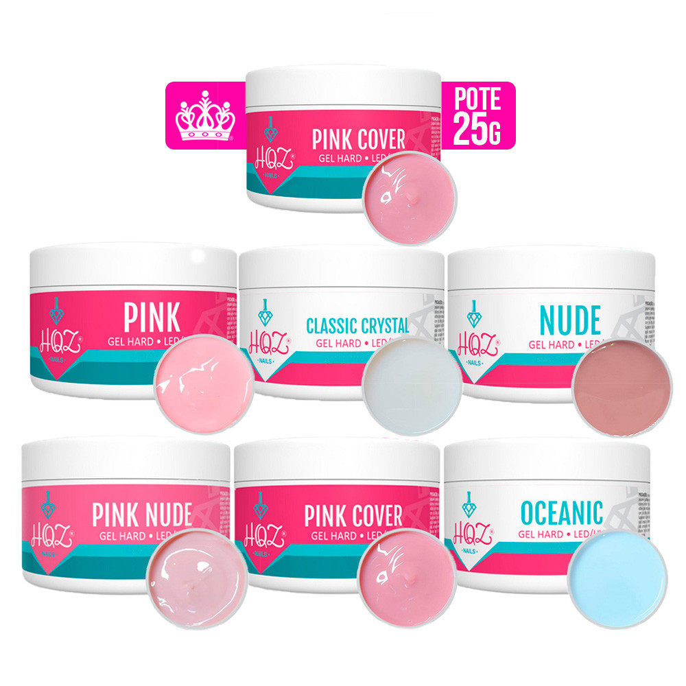 Gel Hard Autonivelante ou Control 25g - HQZ Nails em Oferta na Shopee
