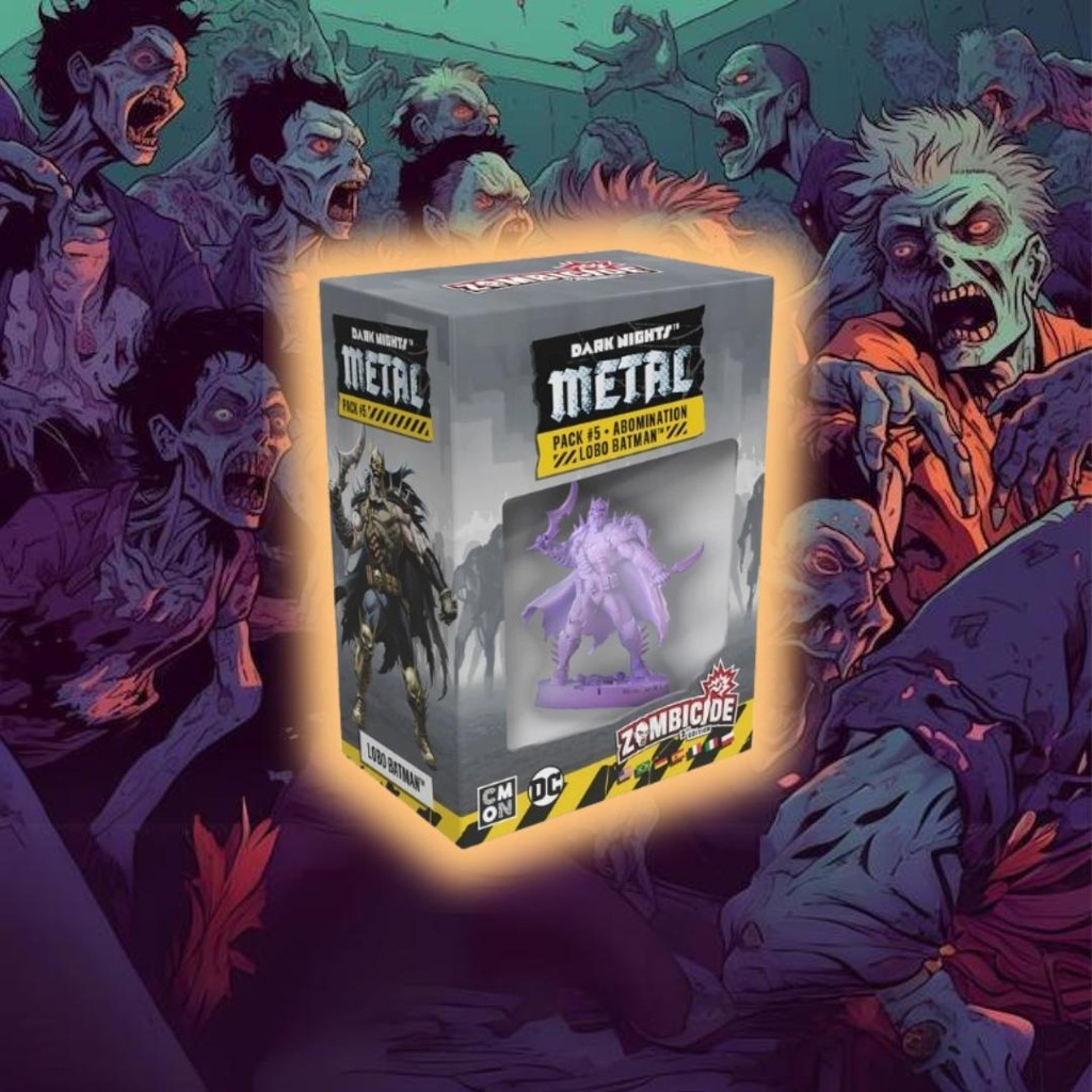DARK NIGHTS METAL PACK 5 ABOMINATION LOBO BATMAN ZOMBICIDE 2ºED.