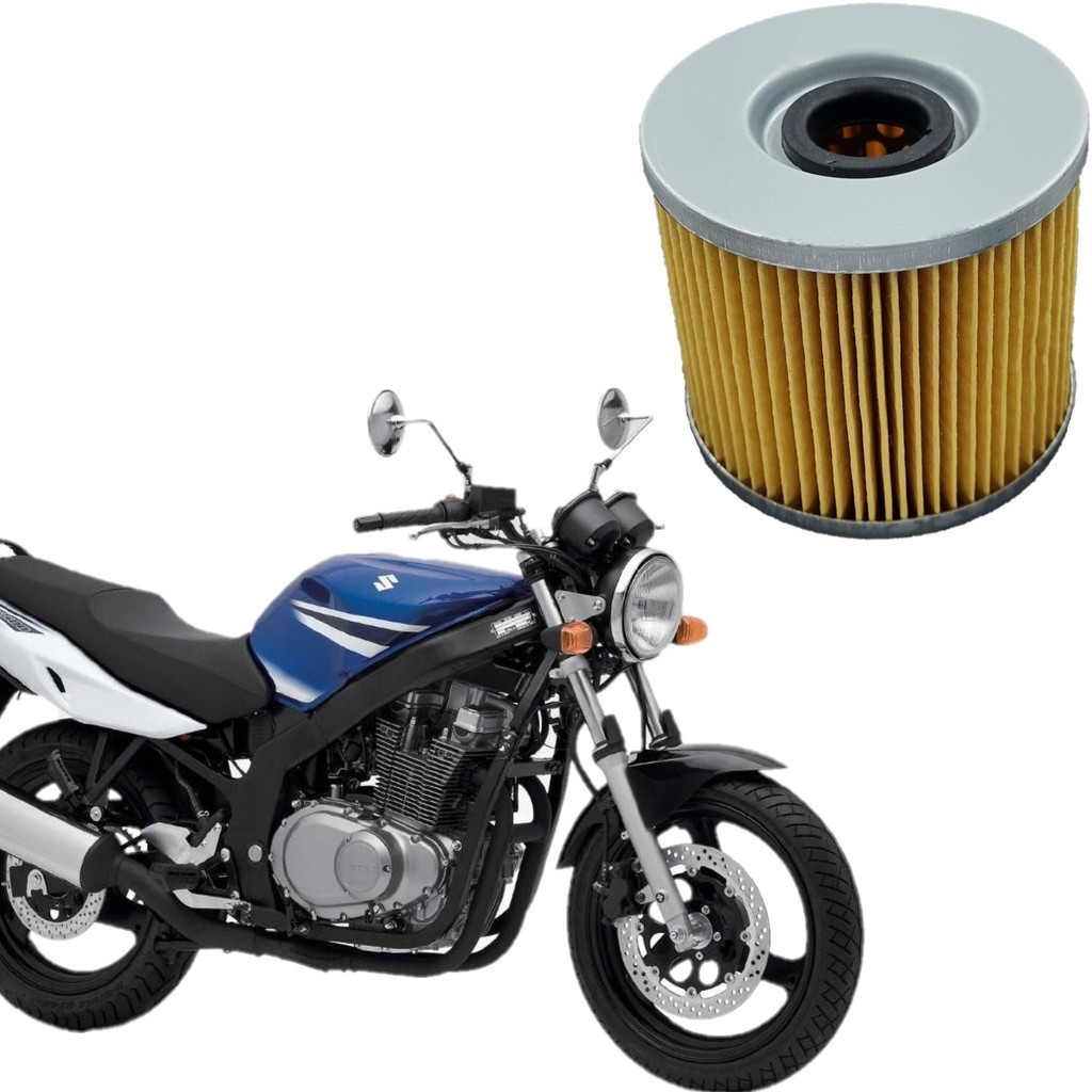 FILTRO DE ÓLEO SUZUKI GS500 GS 500 E 1993 1994 1995 1996 1997 1998 1999 ATÉ 2009 ELEMENTO FILTRANTE