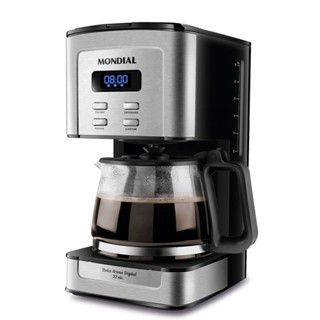 Cafeteira Elétrica Mondial C-44-32X-SDI Preto/Inox 110V em Oferta na Shopee