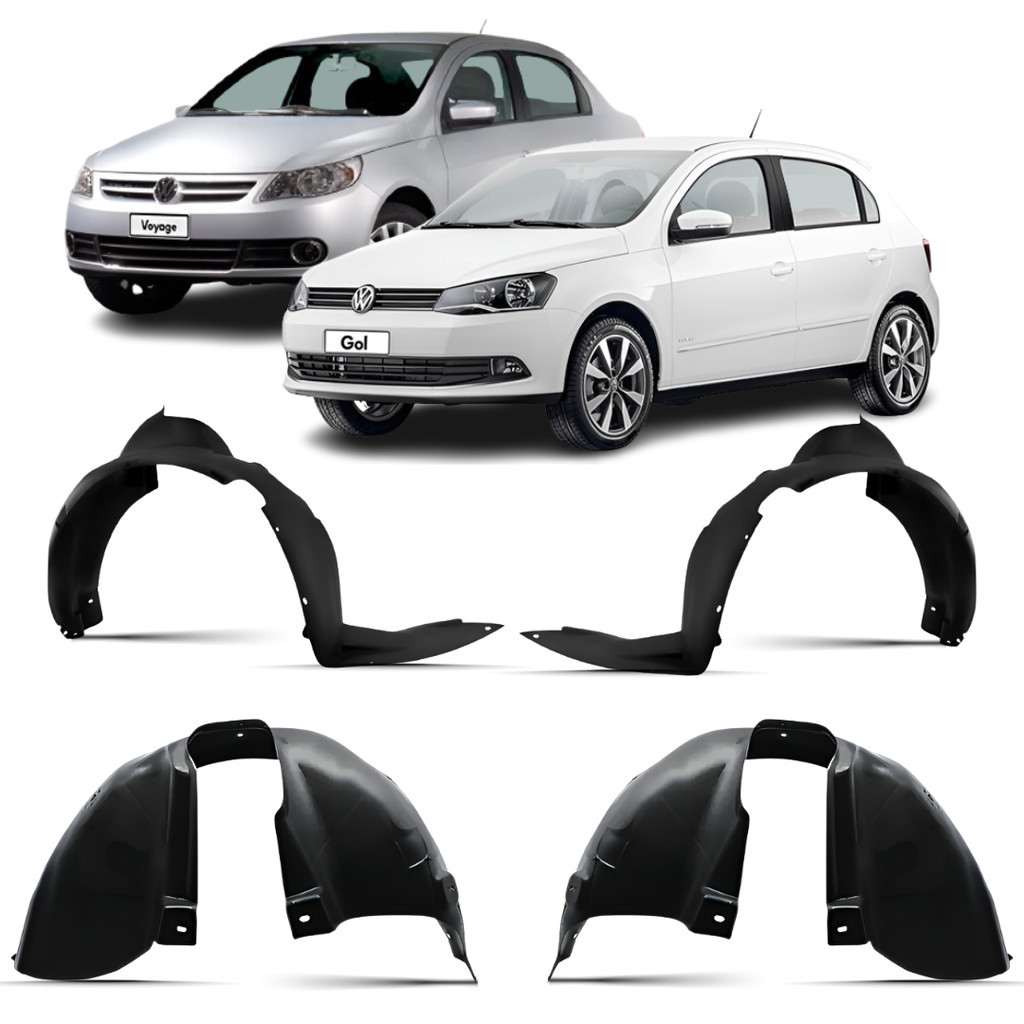 Kit Parabarro Dianteiro + Traseiro Gol G5 A G8 09 A 23 Orig. Kit Parabarro Dianteiro + Traseiro Gol G5 A G8 09 A 23 Orig.