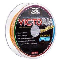 Linha Multifilamento Victoria 8x Multicolor 100m - Maruri