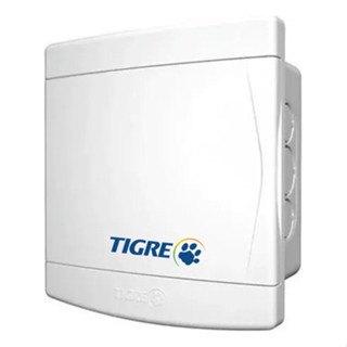 Quadro De Distribuição Embutir De 3/4 Disjuntores Tigre em Oferta na Shopee