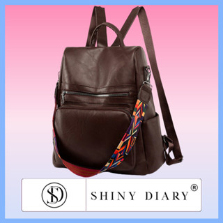 Mochila Bolsa Feminina GRANDE Escolar Trabalho Viagem Couro Sintéticos SD-0429 em Oferta na Shopee