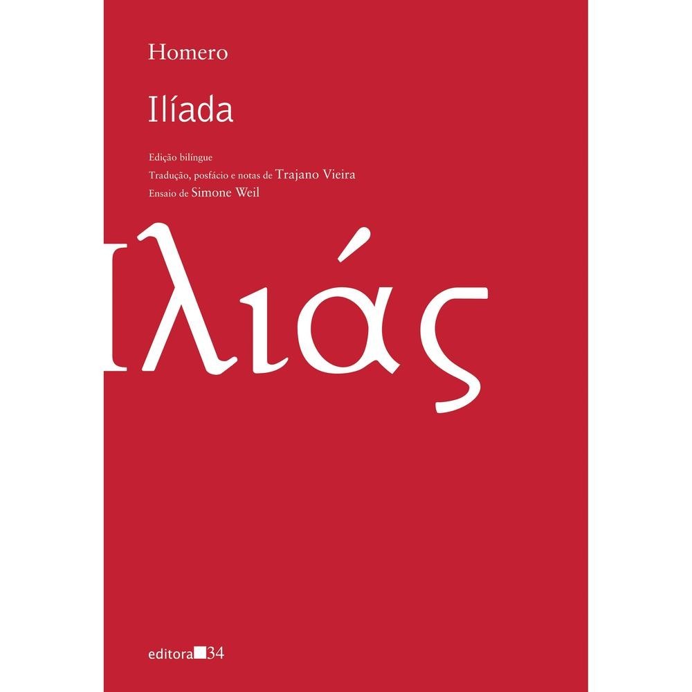 Capa do livro Ilíada