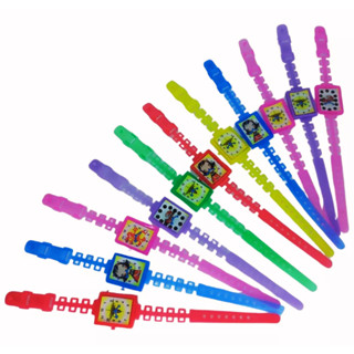 Kit 50 Mini Relógio Quadrado Brinquedo Infantil Lembrancinha Festa em Oferta na Shopee