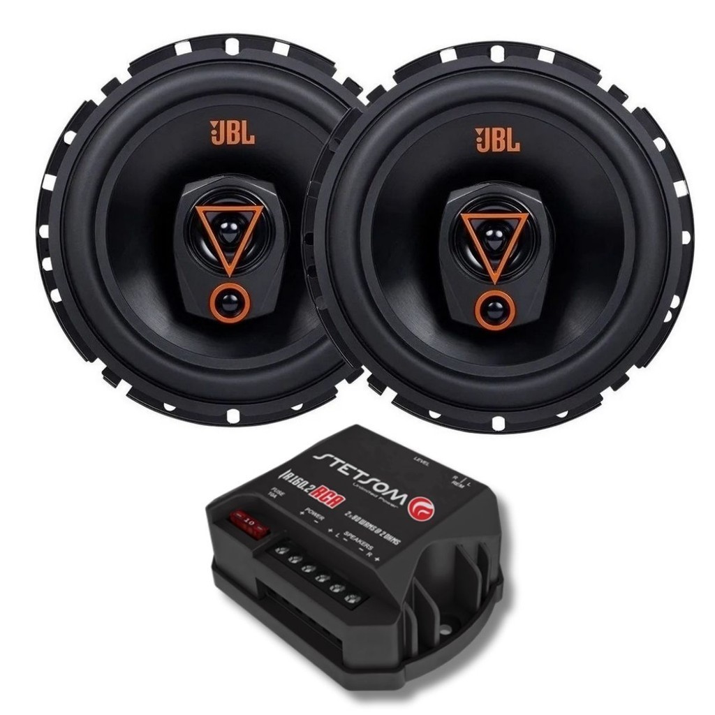 Kit Stetsom Ir160.2 + Par Alto Falantes 6 Jbl 6trms80 160w