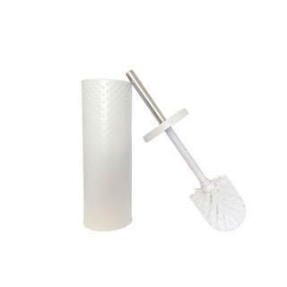 Escova Sanitária Cerdas Preta Cabo De Inox Versátil Limpeza Banheiro Vaso Sanitário Casa C/ Suporte em Oferta na Shopee