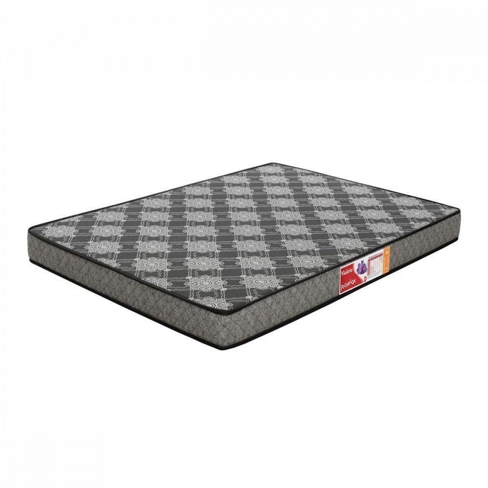 Colchão Viúva Violeta D20 128x188x12 Cinza Estampado Prorelax Cinza