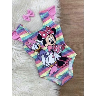 Body maiô minnie margarida infantil em Oferta na Shopee