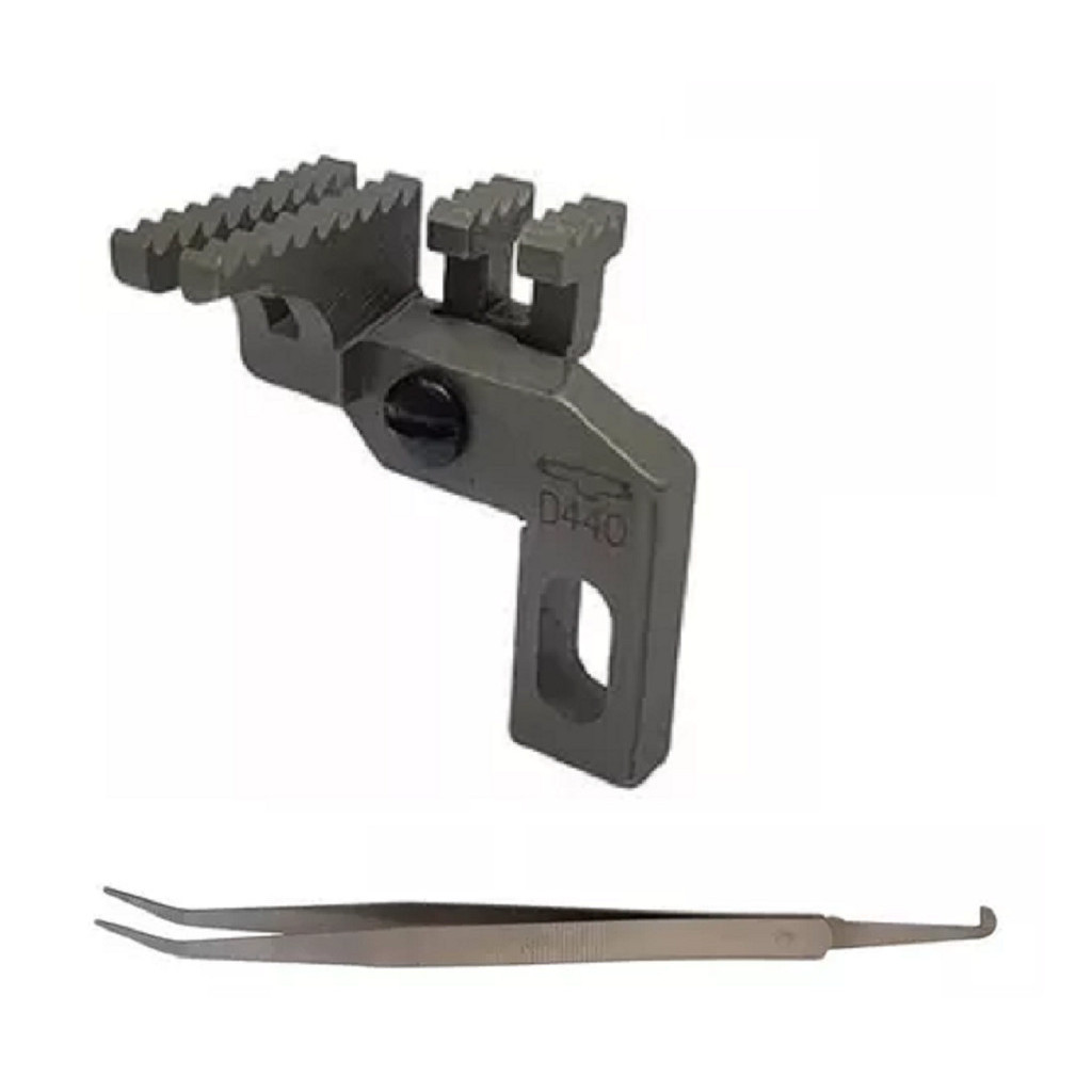 Serrilha Dente Traseiro Overloque Industrial 3 fios Siruba Zoje Sunspecial Lanmax Outros