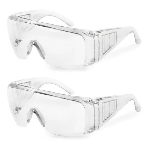 Óculos De Proteção Incolor Sobrepor Óculos De Grau Epi em Oferta na Shopee