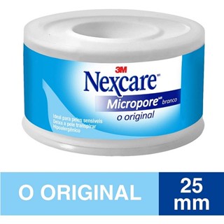 Fita Micropore Nexcare Branco 25MM X 4,5M 3M em Oferta na Shopee