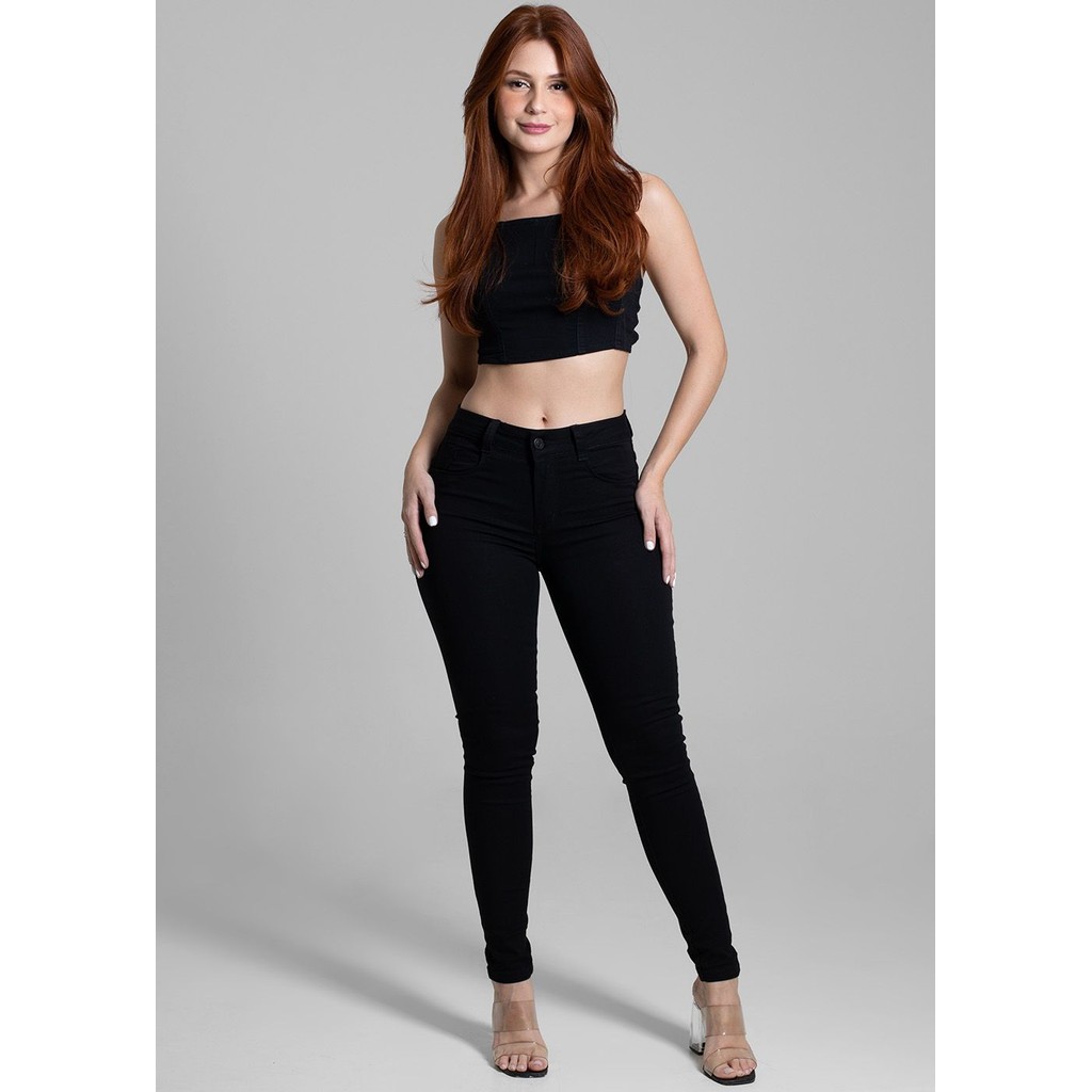 Calça Sarja Sawary Levanta Bumbum - 270335 em Oferta na Shopee