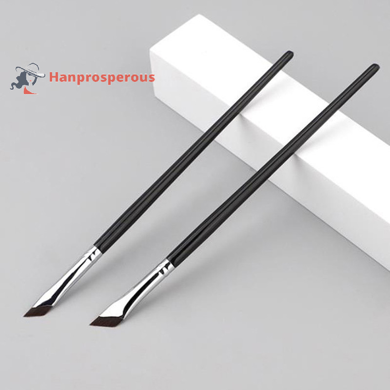 Hanprosperous > Upgrade Blade Eyeliner Escova Para Sobrancelhas Ultra Fina De Ângulo Fino Plana Sob Po