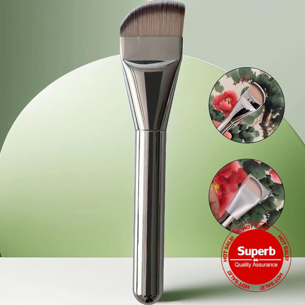 Fundação Escova De Maquiagem Máscara Facial Priming Sickle Beauty Tool Brush Q3f2