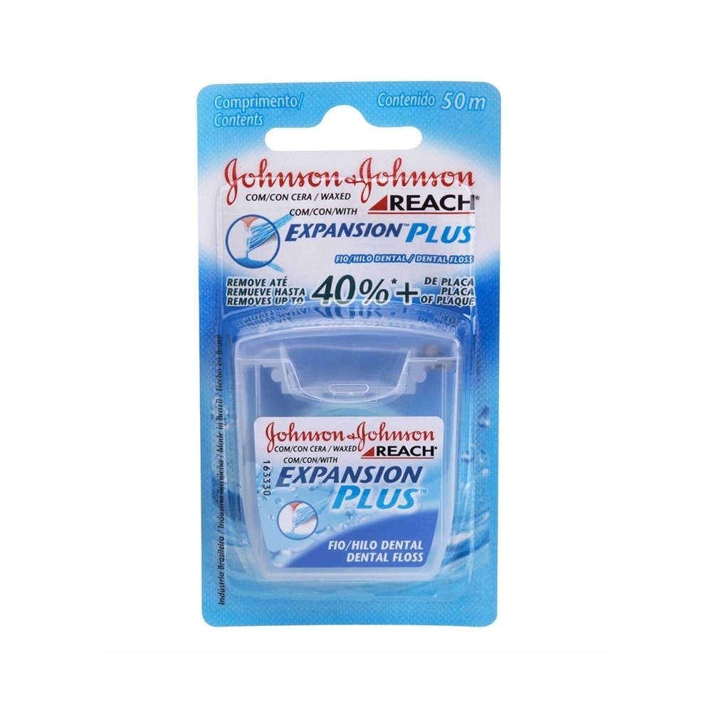 Fio Dental Johnson's Reach Expansion Plus 50m em Oferta na Shopee