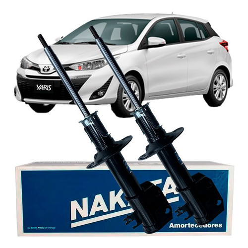 Par Amortecedor Dianteiro Original Nakata Yaris 2018 2019 2020 2021 2022 2023 2024 2025